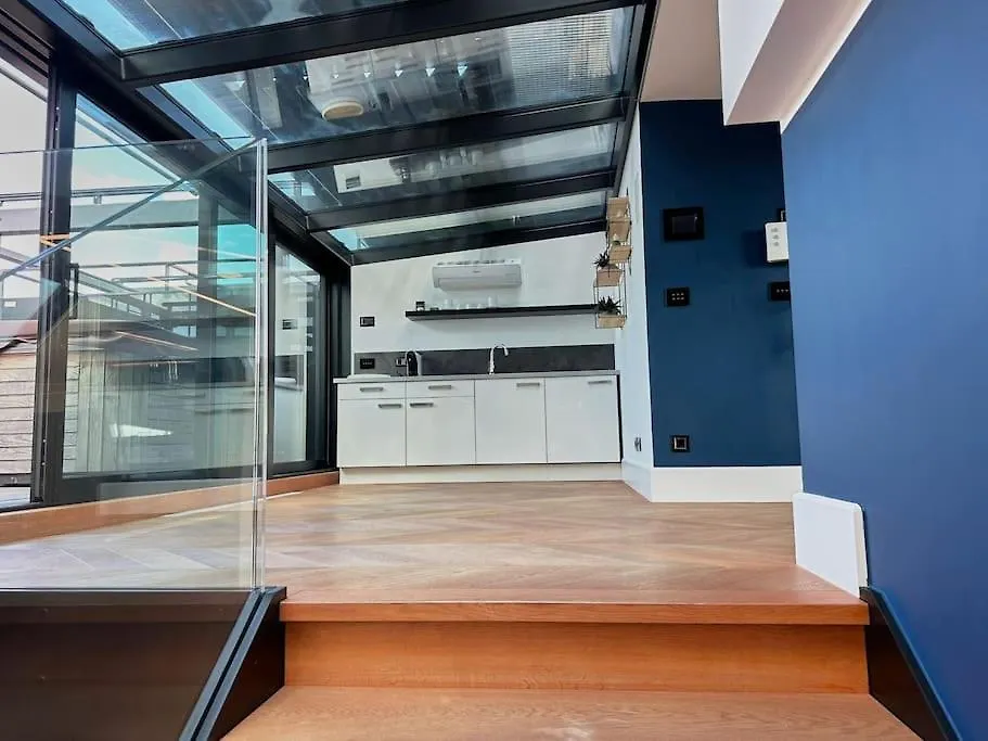 Next To Augarten Penthouse Rooftop Terrace Apartment Vienna